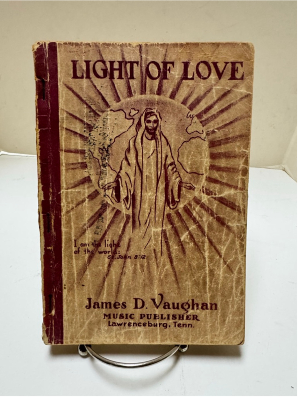 Light of Love Songbook by James D. Vaughan 1963 Paperback